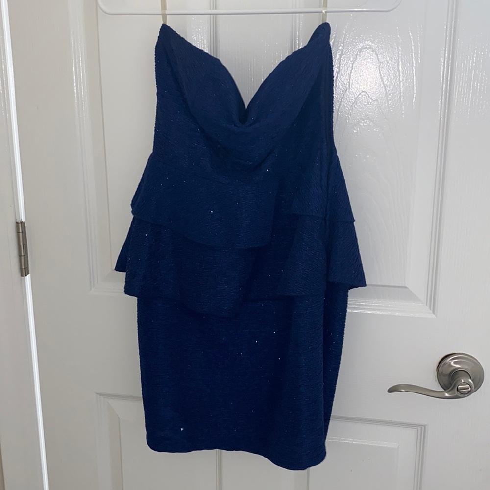 Windsor Strapless Shimmer Dress